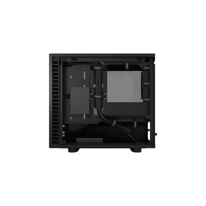 Fractal Design Define 7 Nano Black TG Light Tint, Tower-Gehäuse(schwarz, Tempered Glass)