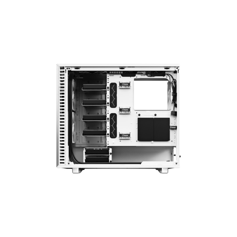 Fractal Design Define 7 White TG Clear Tint, Tower-Gehäuse(weiß, Tempered Glass)