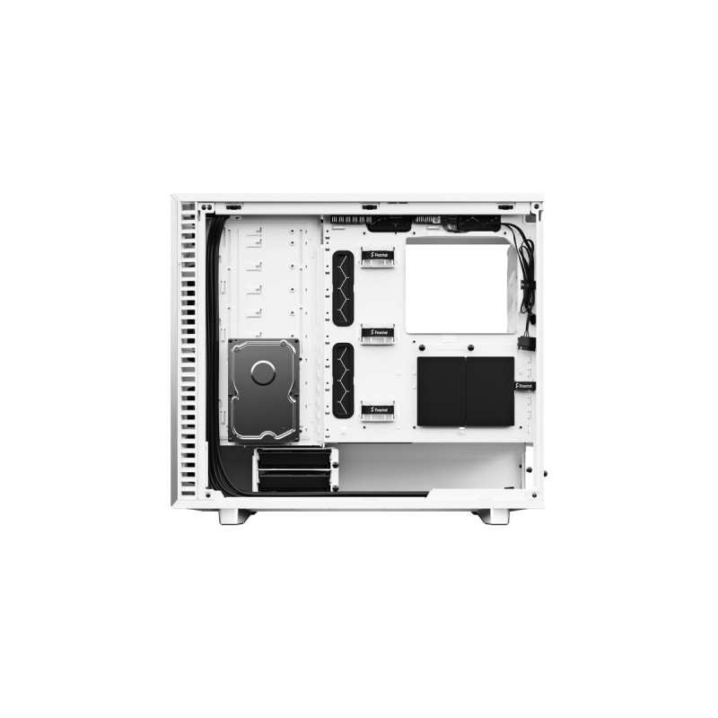 Fractal Design Define 7 White TG Clear Tint, Tower-Gehäuse(weiß, Tempered Glass)