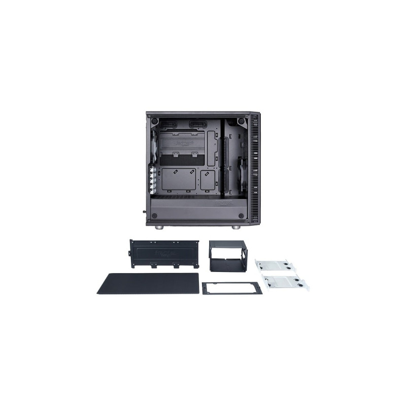Fractal Design Define Mini C TG, Tower-Gehäuse(schwarz, Window-Kit)