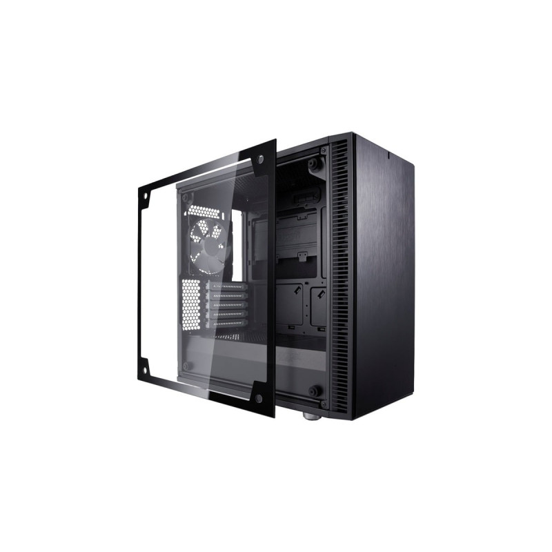 Fractal Design Define Mini C TG, Tower-Gehäuse(schwarz, Window-Kit)