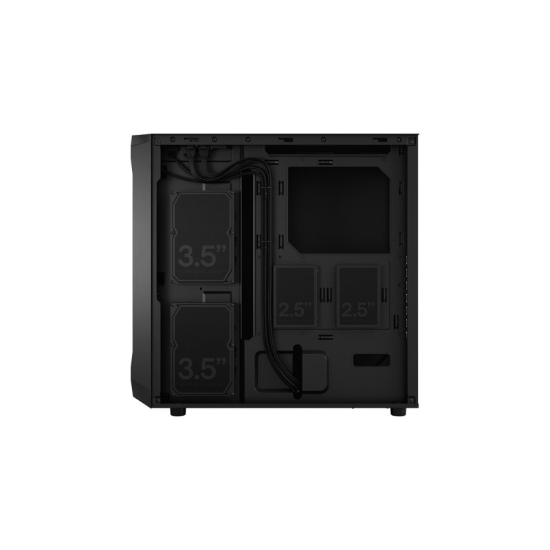 Fractal Design Focus 2 Black Solid, Tower-Gehäuse(schwarz)