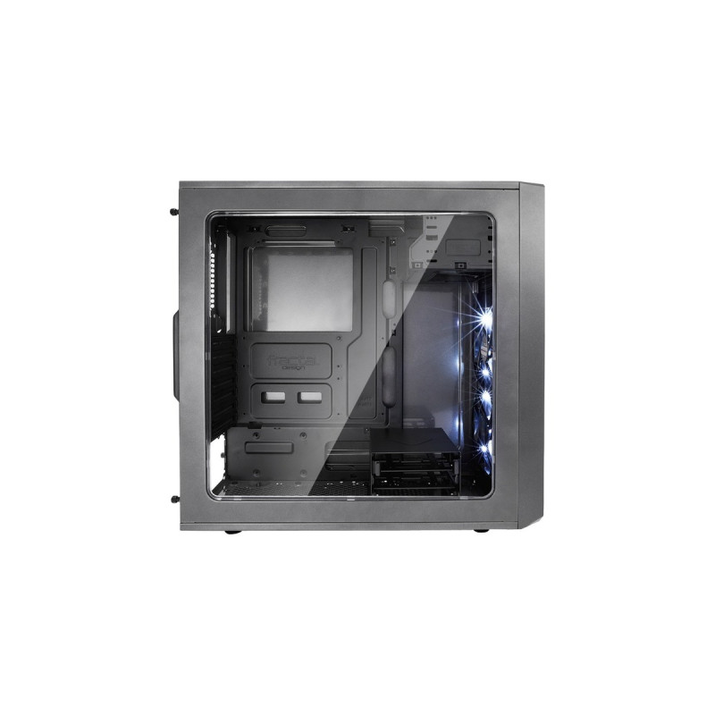 Fractal Design Focus G Gunmetal Gray, Tower-Gehäuse(grau, Window-Kit)