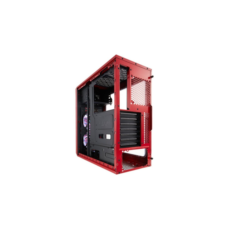 Fractal Design Focus G Mystic Red, Tower-Gehäuse(rot, Window-Kit)