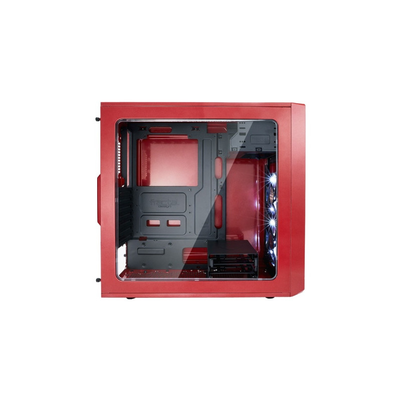 Fractal Design Focus G Mystic Red, Tower-Gehäuse(rot, Window-Kit)