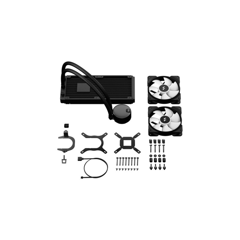 Fractal Design Lumen S24 v2 RGB 240mm, Wasserkühlung(schwarz/weiß, AM5 und Sockel 1700 ready)