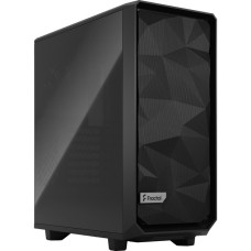 Fractal Design Meshify 2 Compact Black TG Dark Tint, Tower-Gehäuse(schwarz, Tempered Glass)