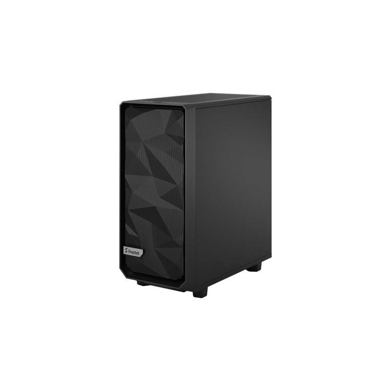 Fractal Design Meshify 2 Compact Black TG Dark Tint, Tower-Gehäuse(schwarz, Tempered Glass)