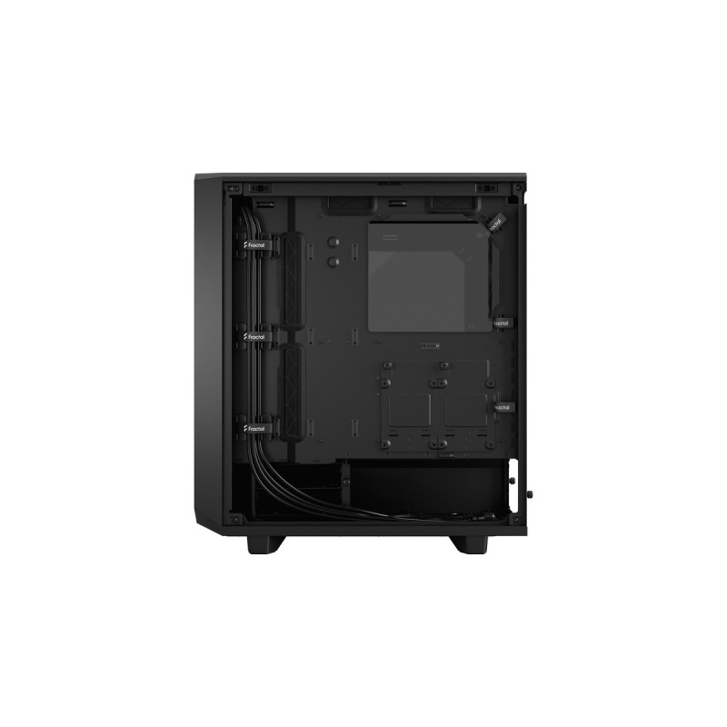 Fractal Design Meshify 2 Compact Black TG Light Tint, Tower-Gehäuse(schwarz, Tempered Glass)