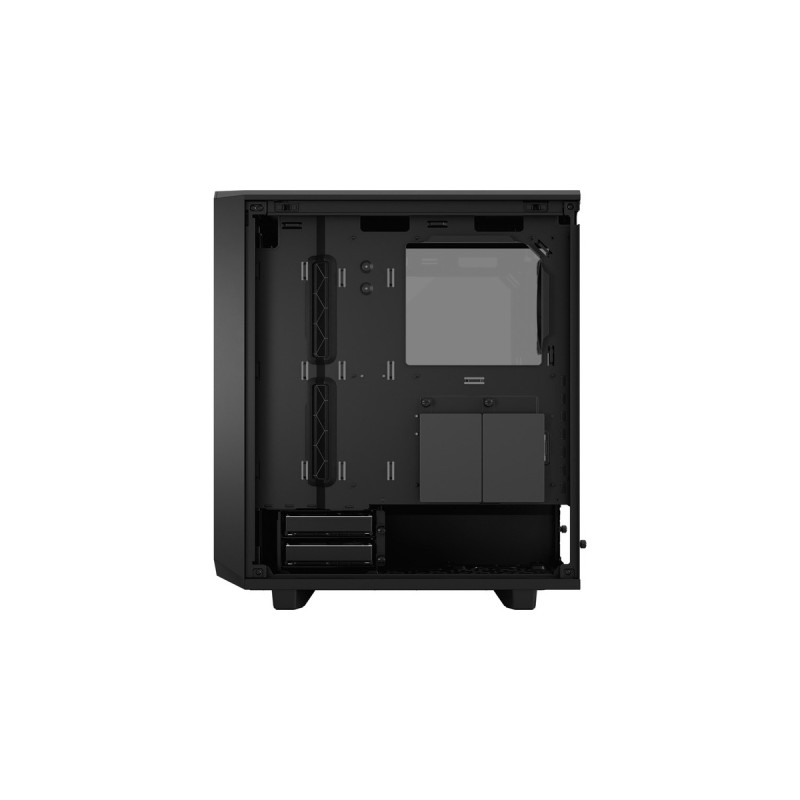 Fractal Design Meshify 2 Compact Lite Black TG Light tint, Tower-Gehäuse(schwarz, Tempered Glass)