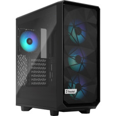 Fractal Design Meshify 2 Compact Lite RGB Black TG Light tint, Tower-Gehäuse(schwarz, Tempered Glass)