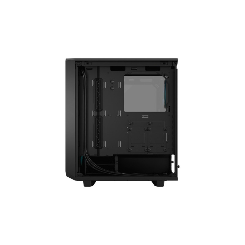 Fractal Design Meshify 2 Compact Lite RGB Black TG Light tint, Tower-Gehäuse(schwarz, Tempered Glass)