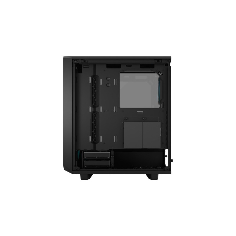 Fractal Design Meshify 2 Compact Lite RGB Black TG Light tint, Tower-Gehäuse(schwarz, Tempered Glass)