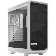 Fractal Design Meshify 2 Compact Lite White TG Clear, Tower-Gehäuse(weiß, Tempered Glass)