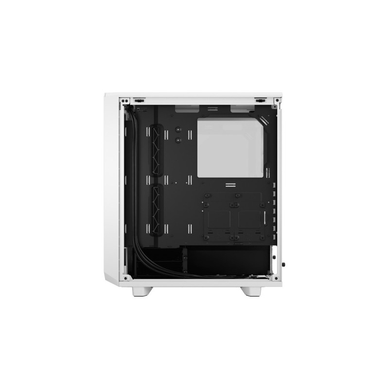 Fractal Design Meshify 2 Compact Lite White TG Clear, Tower-Gehäuse(weiß, Tempered Glass)