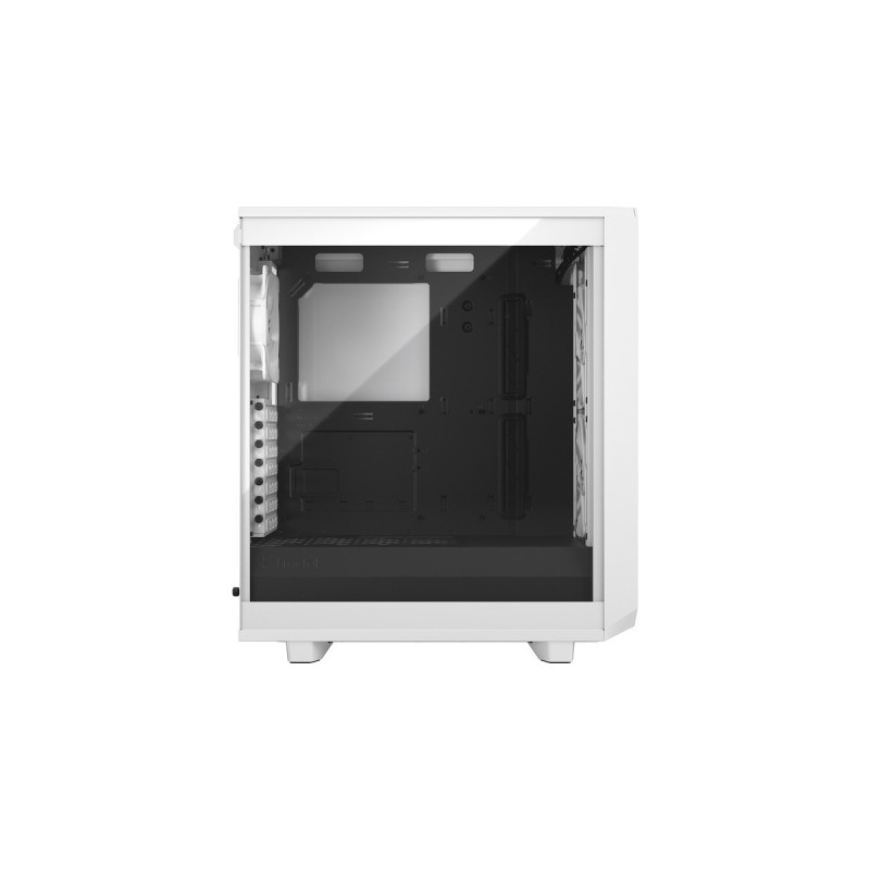 Fractal Design Meshify 2 Compact Lite White TG Clear, Tower-Gehäuse(weiß, Tempered Glass)