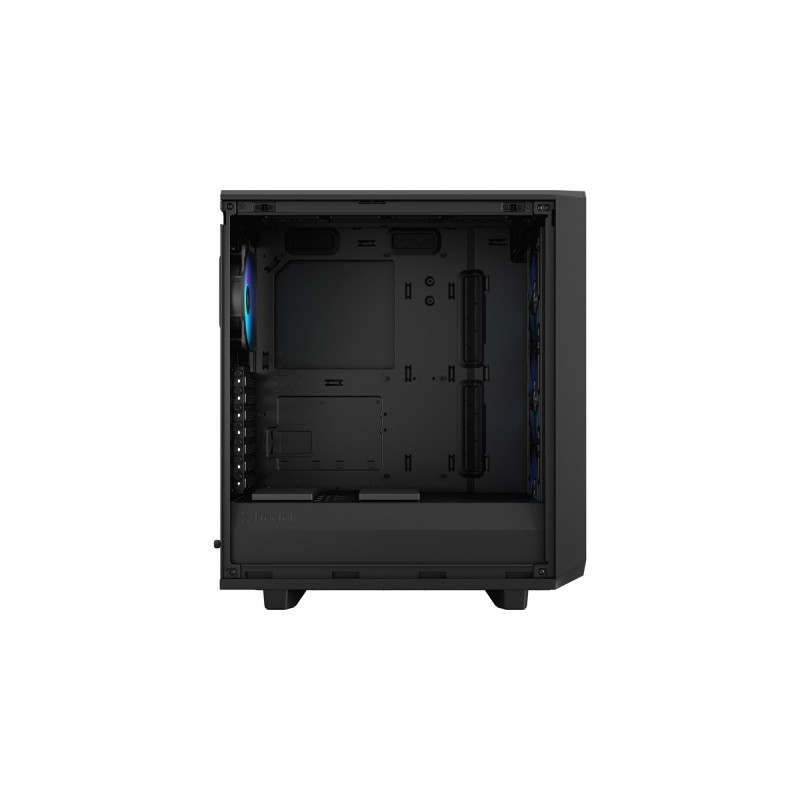 Fractal Design Meshify 2 Compact RGB Black TG Light Tint, Tower-Gehäuse(schwarz, Tempered Glass)