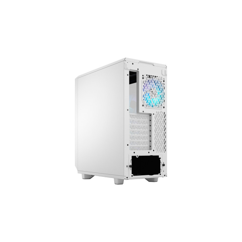 Fractal Design Meshify 2 Compact RGB White TG Clear Tint, Tower-Gehäuse(weiß, Tempered Glass)