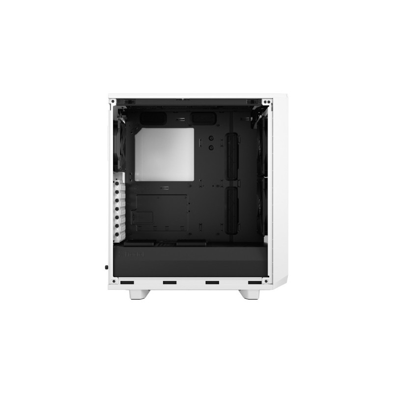 Fractal Design Meshify 2 Compact White TG Clear Tint, Tower-Gehäuse(weiß/schwarz, Tempered Glass)