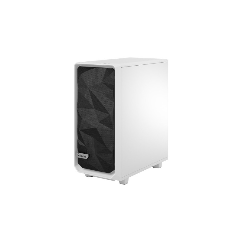 Fractal Design Meshify 2 Compact White TG Clear Tint, Tower-Gehäuse(weiß/schwarz, Tempered Glass)