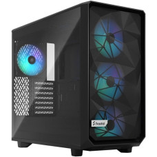 Fractal Design Meshify 2 Lite RGB Black TG Light Tint, Tower-Gehäuse(schwarz)