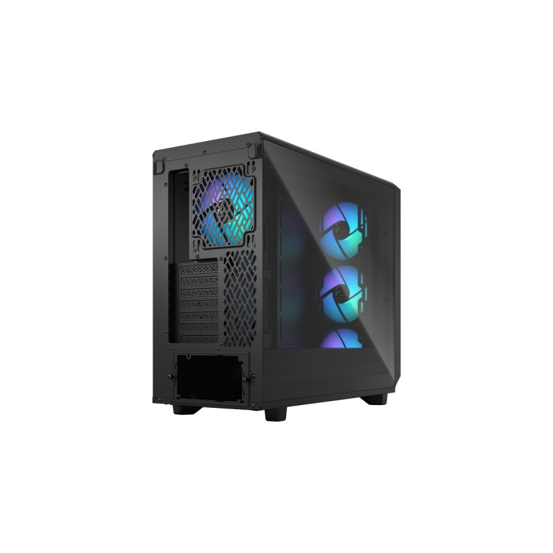 Fractal Design Meshify 2 Lite RGB Black TG Light Tint, Tower-Gehäuse(schwarz, Outlet)