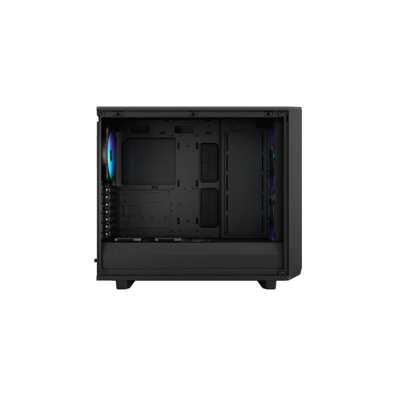 Fractal Design Meshify 2 Lite RGB Black TG Light Tint, Tower-Gehäuse(schwarz, Outlet)