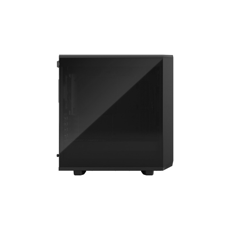 Fractal Design Meshify 2 Mini Black TG Dark Tint, Tower-Gehäuse(schwarz, Tempered Glass)