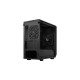 Fractal Design Meshify 2 Mini Black TG Dark Tint, Tower-Gehäuse(schwarz, Tempered Glass)