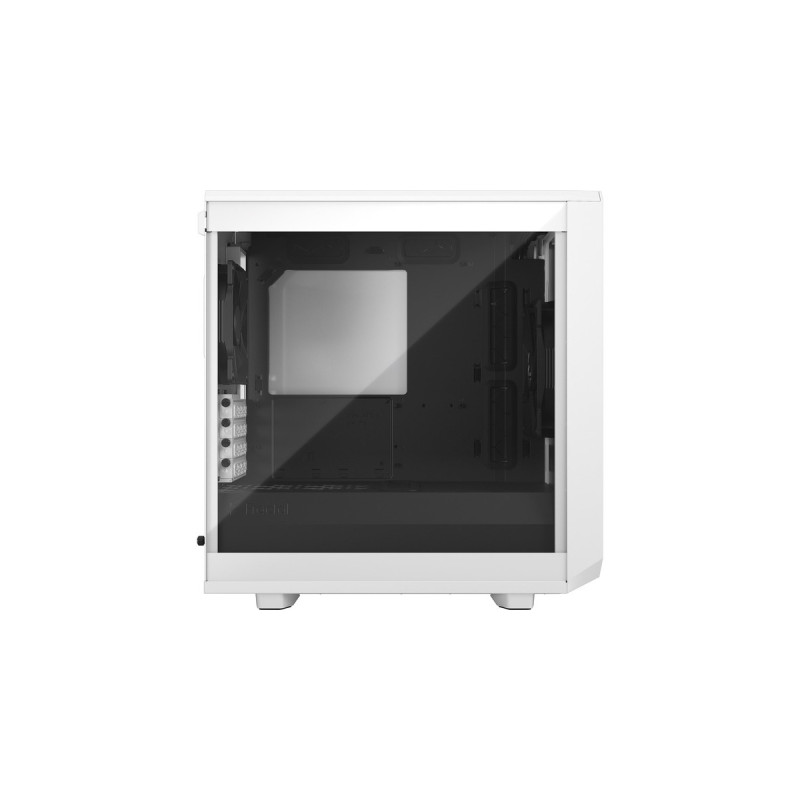 Fractal Design Meshify 2 Mini White TG Clear Tint, Tower-Gehäuse(weiß, Tempered Glass)