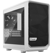 Fractal Design Meshify 2 Nano White TG clear tint, Tower-Gehäuse(weiß, Tempered Glass)