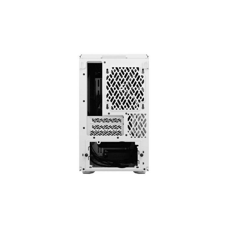 Fractal Design Meshify 2 Nano White TG clear tint, Tower-Gehäuse(weiß, Tempered Glass)