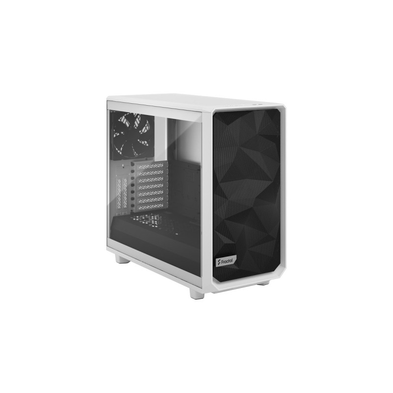 Fractal Design Meshify 2 White TG Clear Tint, Tower-Gehäuse(weiß, Tempered Glass)