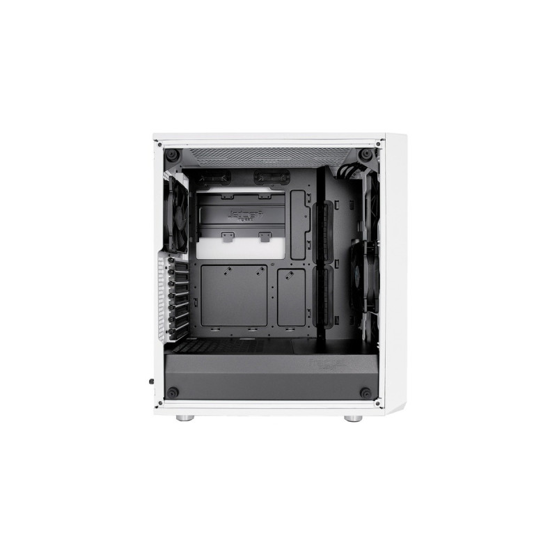 Fractal Design Meshify C Tempered Glass TG white clear, Tower-Gehäuse(weiß/schwarz, Window-Kit)