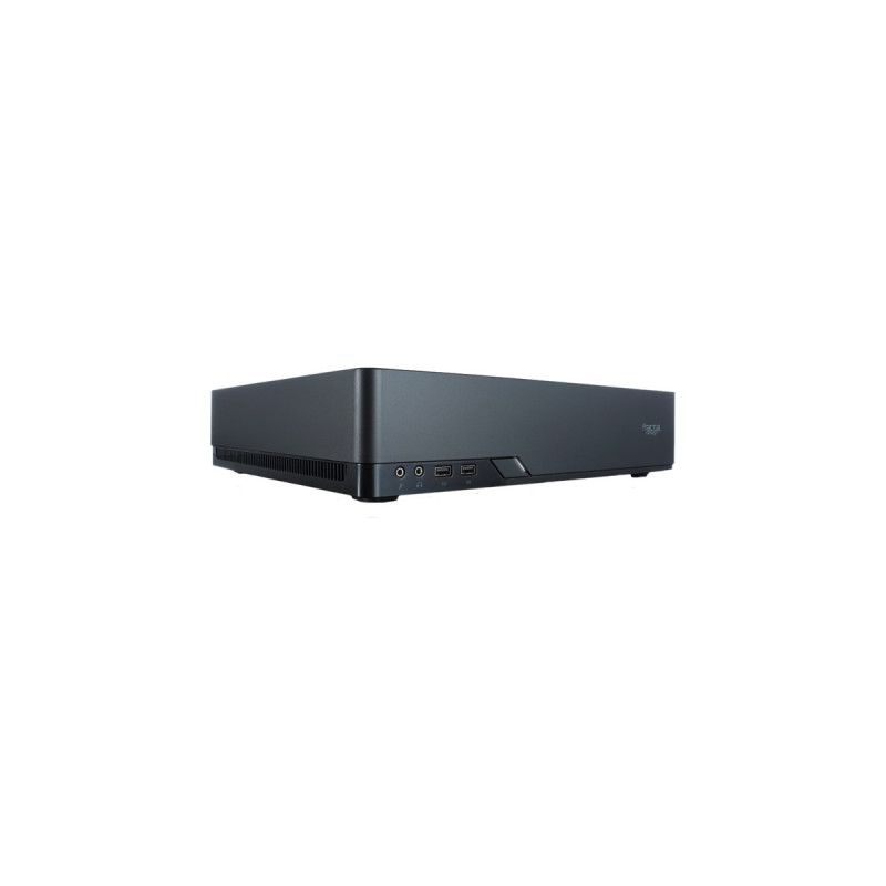 Fractal Design Node 202 + PSU 450W, HTPC-Gehäuse(schwarz, inkl. 450-Watt-Netzteil)