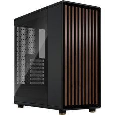 Fractal Design North Charcoal Black TG Dark, Tower-Gehäuse(schwarz, Tempered Glass-Version)