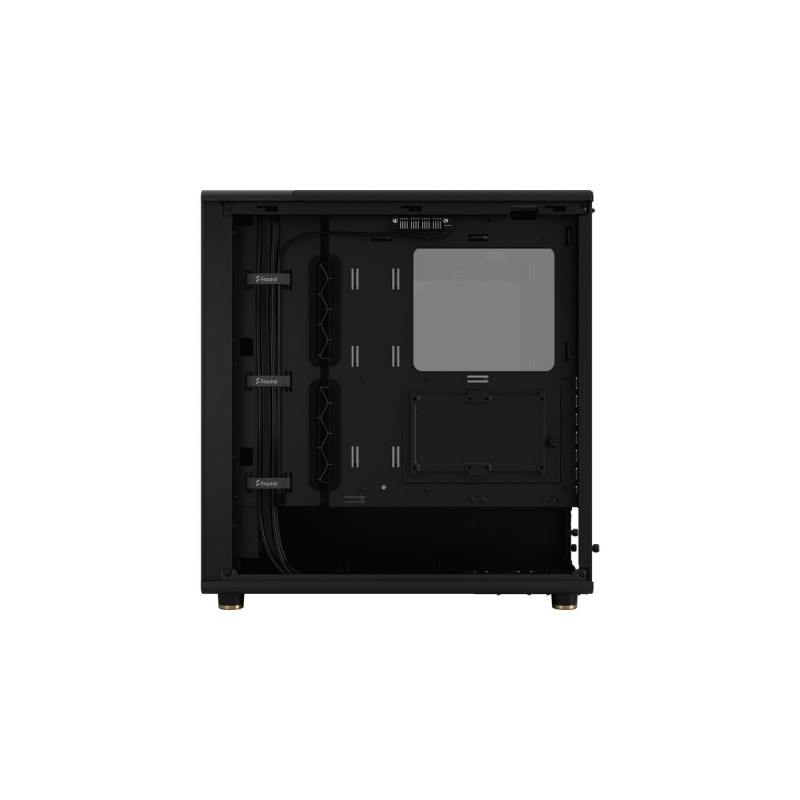 Fractal Design North Charcoal Black TG Dark, Tower-Gehäuse(schwarz, Tempered Glass-Version)
