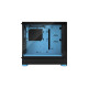 Fractal Design Pop Air RGB Cyan Core TG Clear Tint, Tower-Gehäuse(schwarz/hellblau)
