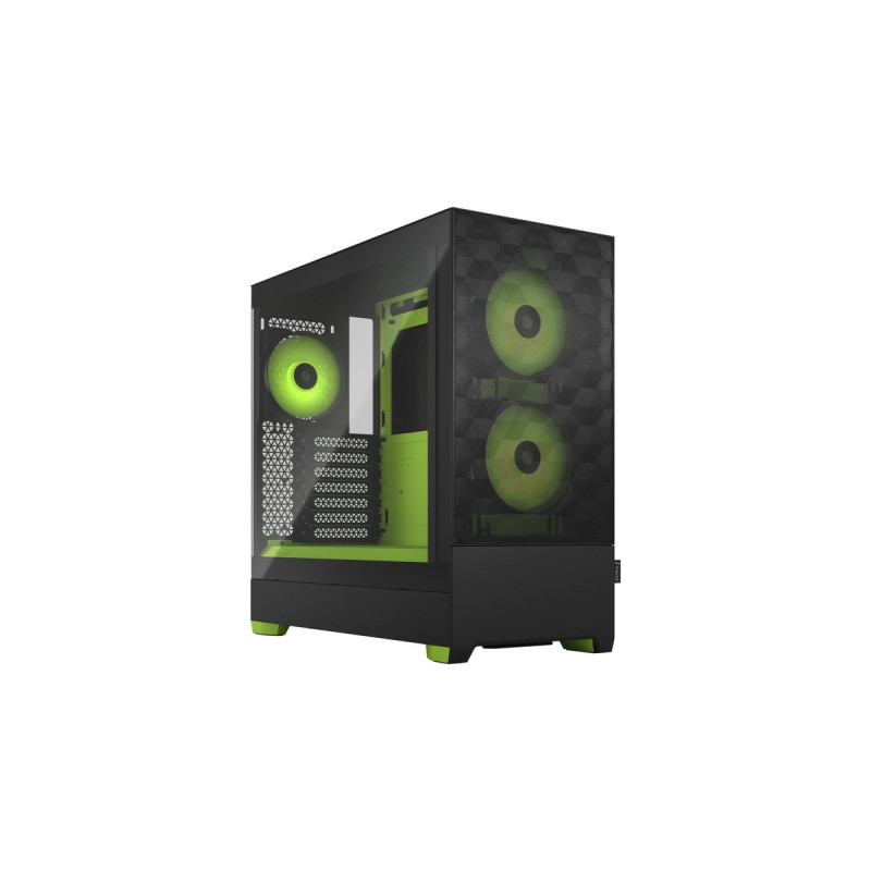 Fractal Design Pop Air RGB Green Core TG Clear Tint, Tower-Gehäuse(schwarz/grün)