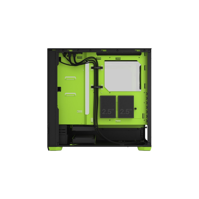 Fractal Design Pop Air RGB Green Core TG Clear Tint, Tower-Gehäuse(schwarz/grün)