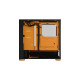 Fractal Design Pop Air RGB Orange Core TG Clear Tint, Tower-Gehäuse(schwarz/orange)