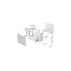 Fractal Design Pop Air RGB White TG Clear Tint, Tower-Gehäuse(weiß)