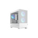 Fractal Design Pop Mini Air RGB White TG Clear Tint, Tower-Gehäuse(weiß)