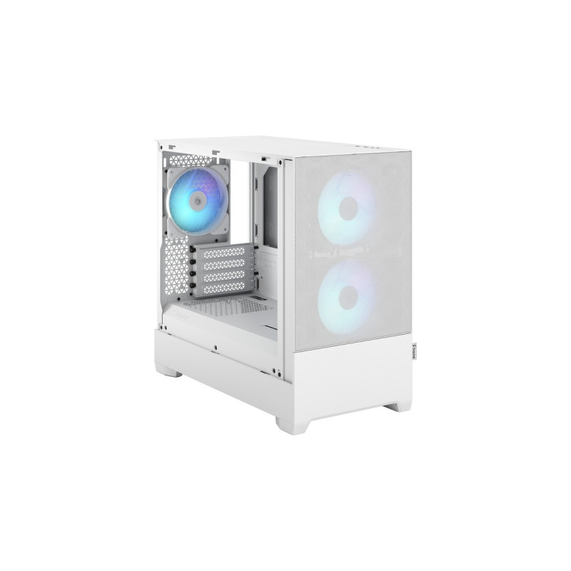 Fractal Design Pop Mini Air RGB White TG Clear Tint, Tower-Gehäuse(weiß)