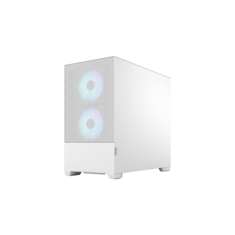 Fractal Design Pop Mini Air RGB White TG Clear Tint, Tower-Gehäuse(weiß)