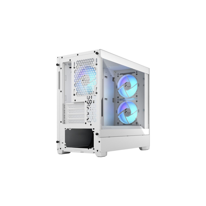 Fractal Design Pop Mini Air RGB White TG Clear Tint, Tower-Gehäuse(weiß)