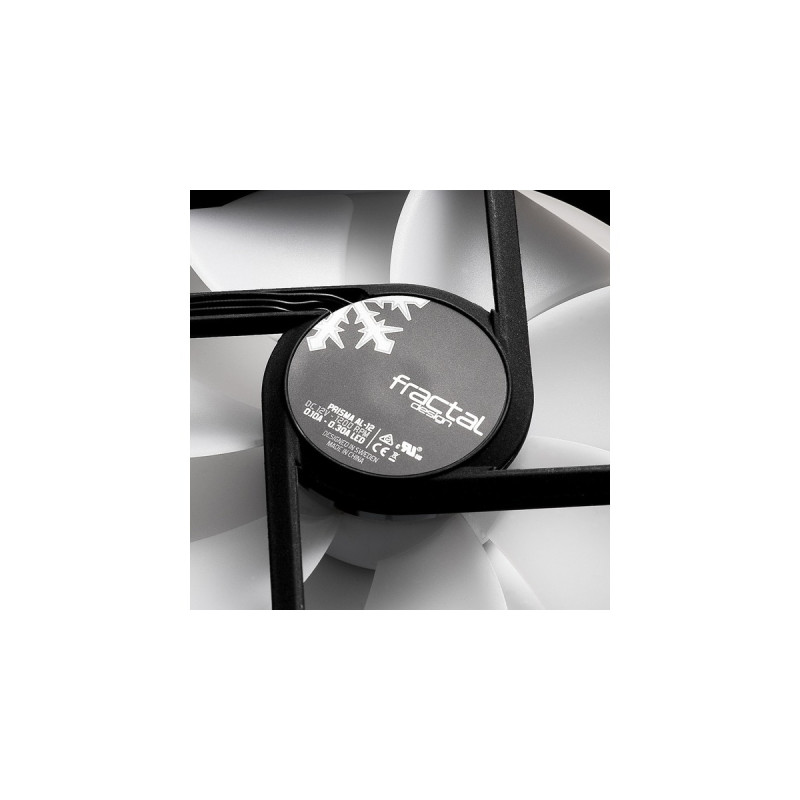 Fractal Design Prisma AL-12 3P ARGB, Gehäuselüfter(weiß/transparent, 3er Pack)