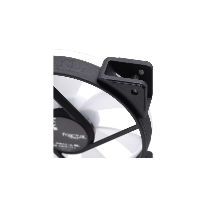 Fractal Design Prisma AL-12 PWM 3P ARGB, Gehäuselüfter(weiß/transparent, 3er Pack)