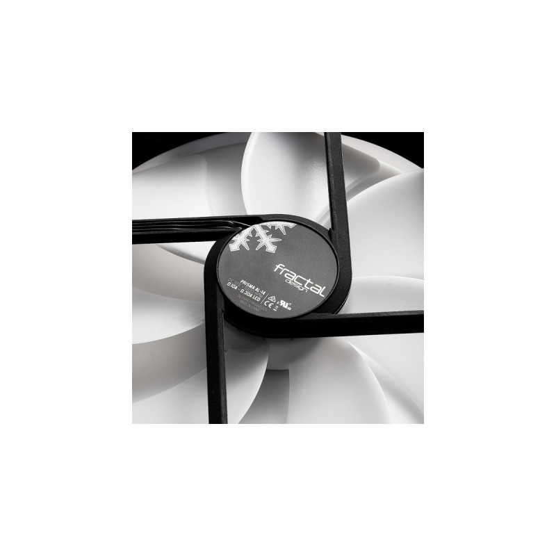 Fractal Design Prisma AL-14 3P ARGB, Gehäuselüfter(weiß, 3er Pack, Outlet)