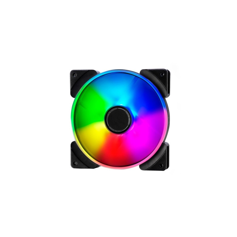 Fractal Design Prisma AL-14 PWM 3P ARGB, Gehäuselüfter(weiß/transparent, 3er Pack)